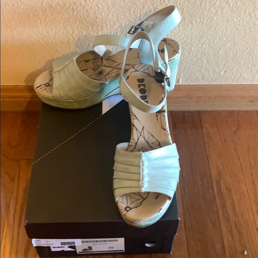 Mint Green Wedges